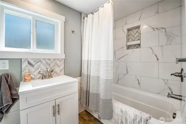 Remodeled bathroom