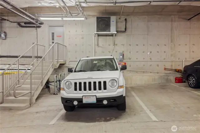 Parking spot #32.