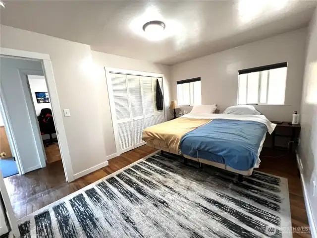 Master Bedroom at End of Hallway