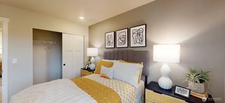 Photo is of a model home in another KB Home location; options and colors may vary based on your selections. Depictions of home, layout, location or other features/options, colors and color scheme, materials, fixtures, etc. are for showing purposes only and may not be included in the purchase price and availability may vary.