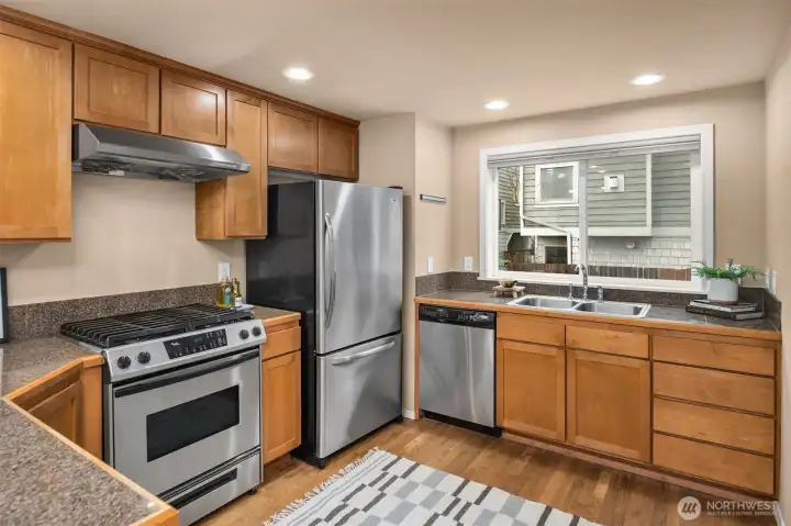 Plenty of cabinet storage