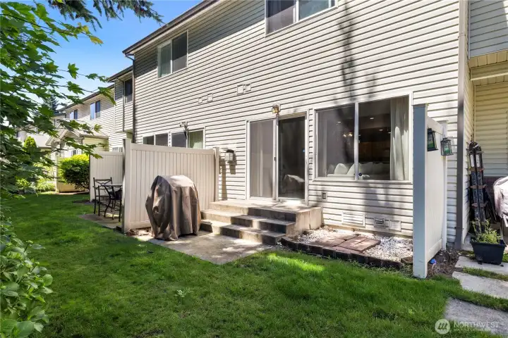 Nice Patio Area for BBQ