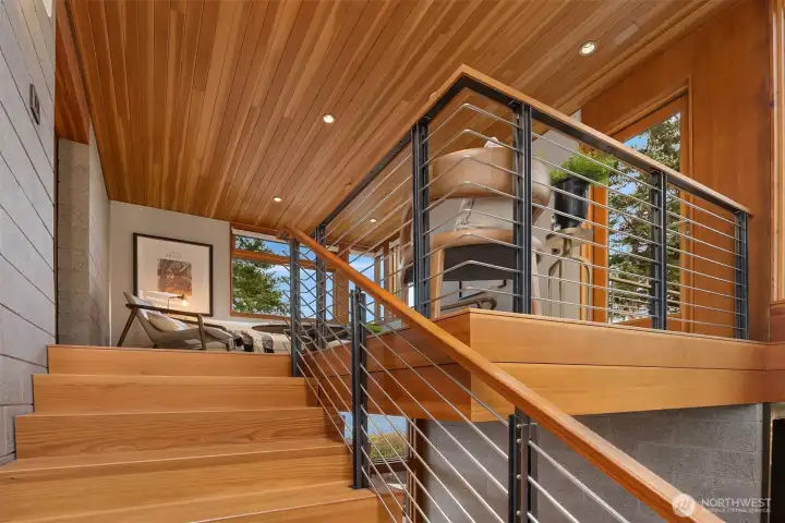 Main house Second floor staircase