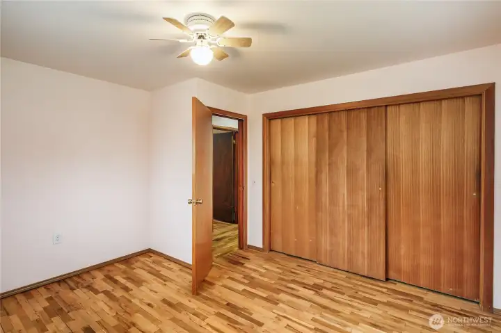 Bedroom 2 is the largest and has huge closet space. Bedroom 2 is the largest and has huge closet space.