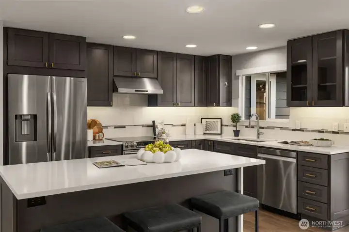 Open floor plan perfect for entertaining