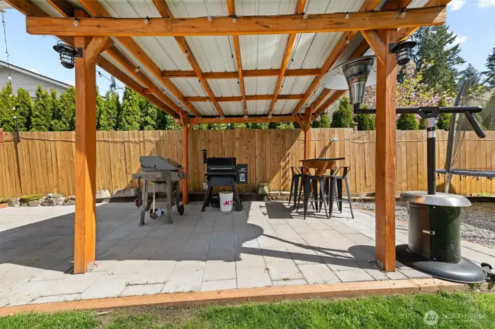 Outdoor kitchen or cabana