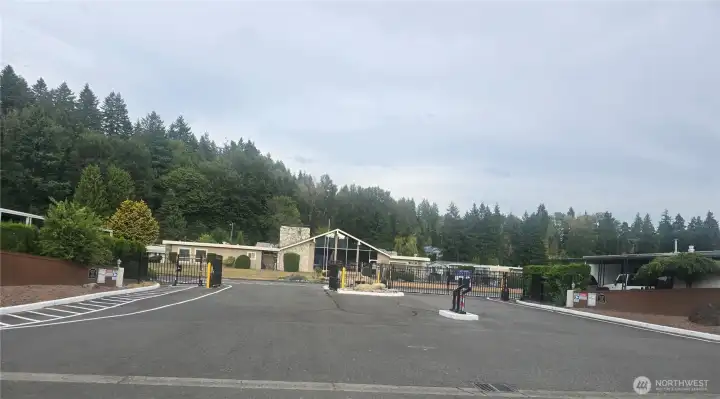 55+ community with gated entry