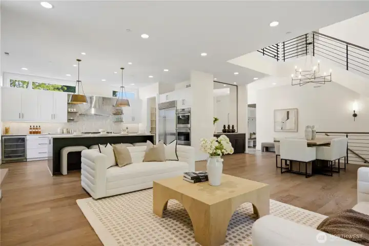 Open-concept great room designed for seamless everyday living