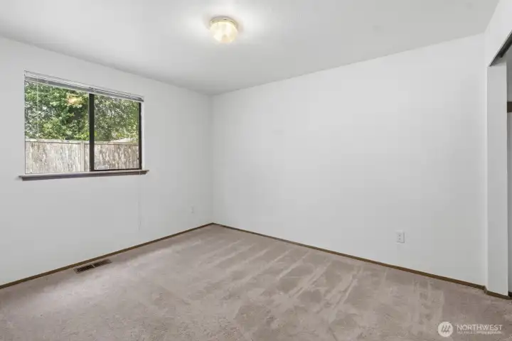 Bedroom #2 is also decent sized