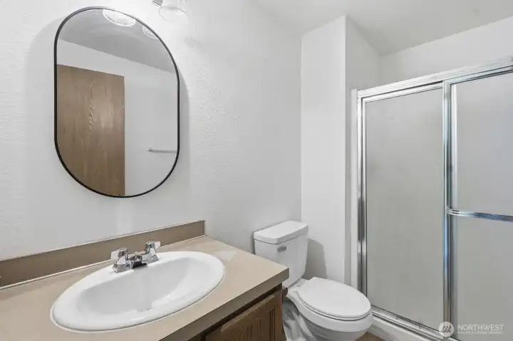 3/4 primary bathroom