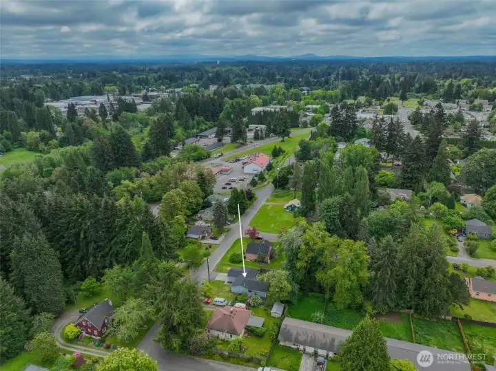 This house is very close to downtown Olympia