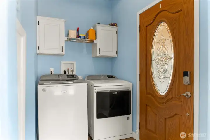 Laundry area