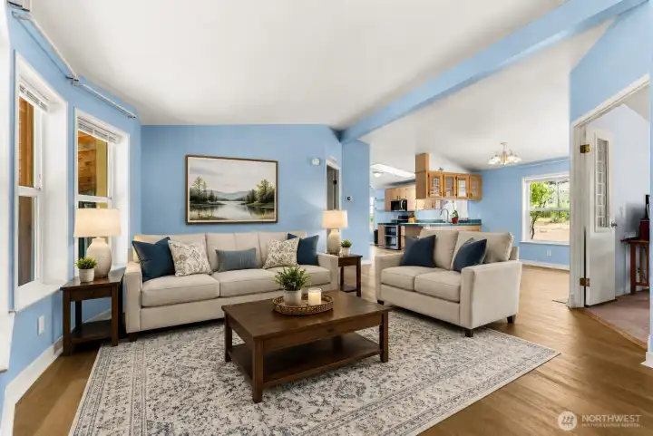 Living room - staged