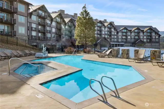 Lodge Pool and Hot Tub