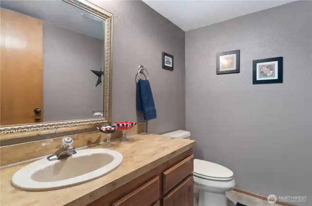 Main floor hall bath