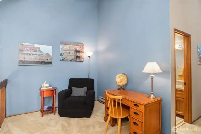 Upstairs loft