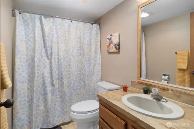 Upstairs Full bath