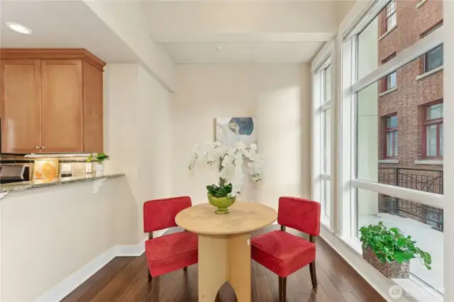 Dining area.