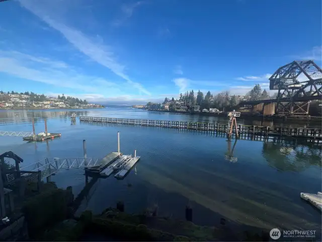 The waterfront is magical, even on a calm boat traffic day like this one.