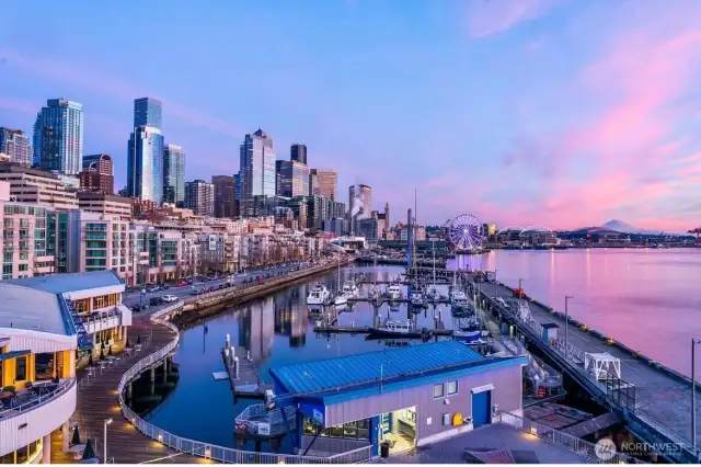 Seattle is...beautiful.