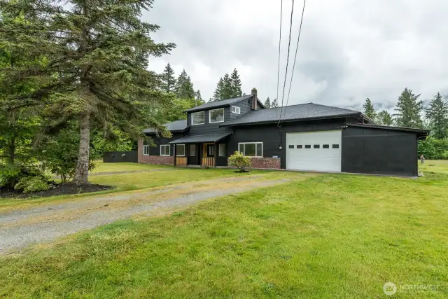 Plenty of parking in both front, side, and behind home