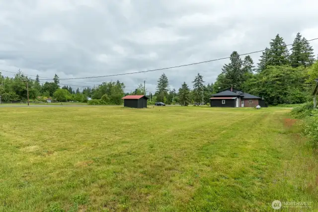 Just shy of an acre with mountain views!