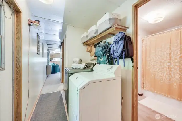 Laundry area