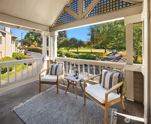 Expansive South Facing Deck