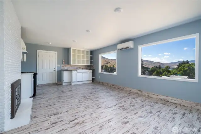 Basement living room