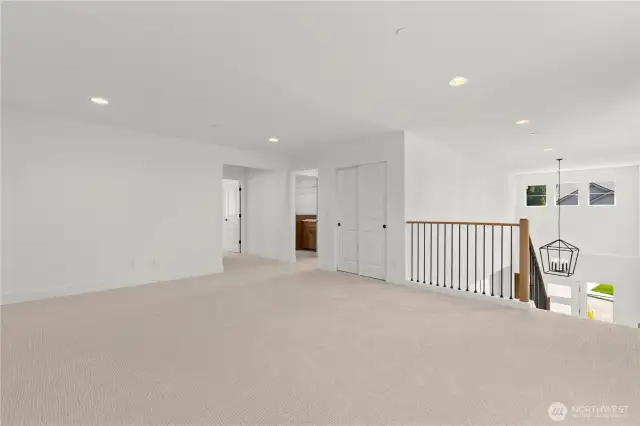Loft/flex space! Great for addition living room.
