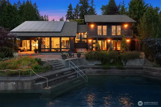 Welcome to this luxury waterfront estate on Quarteraster Harbor