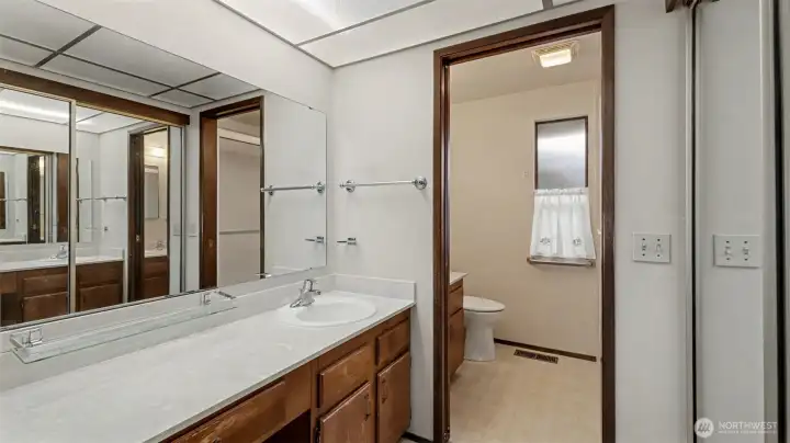 Enjoy the convenience of a primary ensuite with bonus closet space.