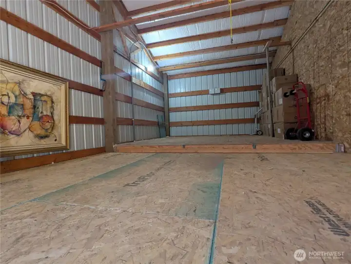 14' x 24' Loft for extra storage
