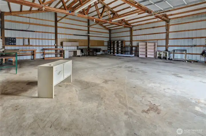 1296 Square Foot Garage Attached To Rambler