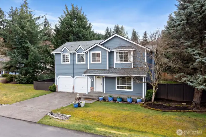 Another front view of this updated craftsman home ready for new buyers