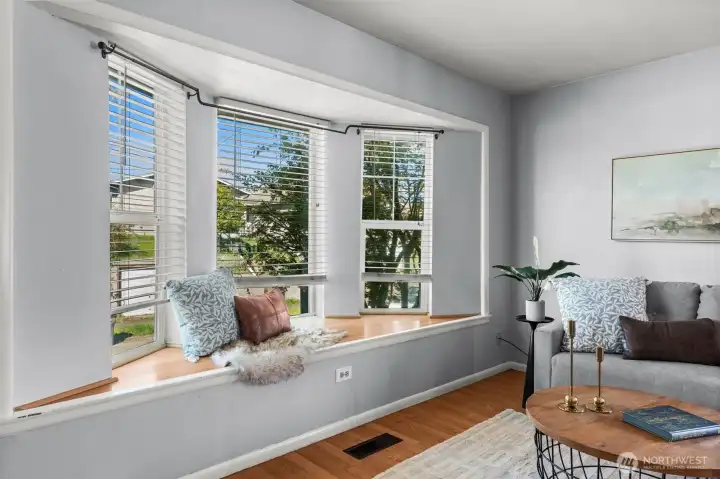 Pick up a book and relax in your bay window nook