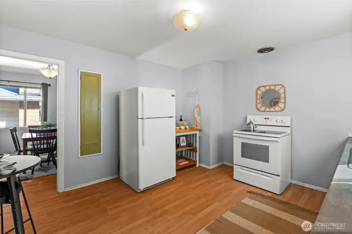 Large kitchen space
