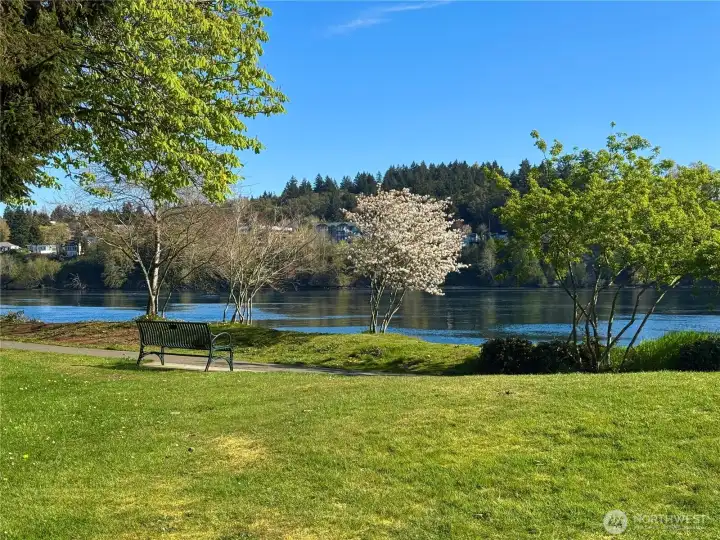 Enjoy Farmers Markets, community events, and sports courts!