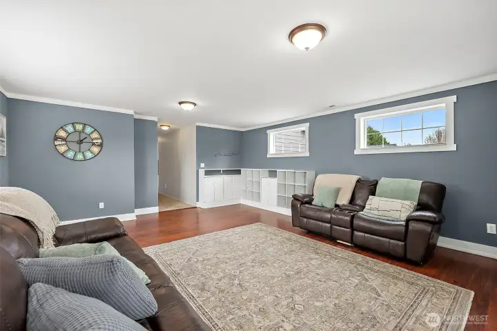 Current owners have used this space as an addition rec room/ play room for their kids.