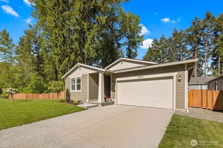 From the spacious driveway to the covered entry, this home offers a welcoming first impression and the practicality buyers are looking for in a newer Puyallup home.