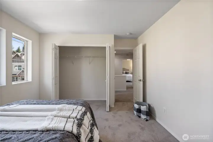 generous footprint — works well as a guest room or home office