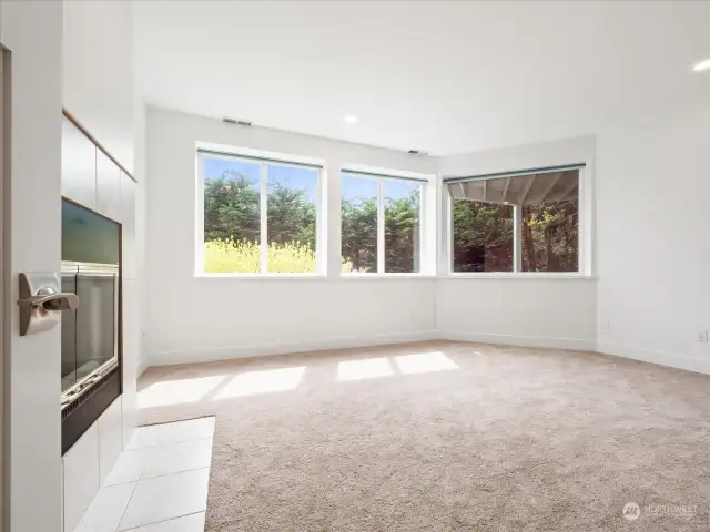 Natural Light on 2 Levels with Expansive Windows