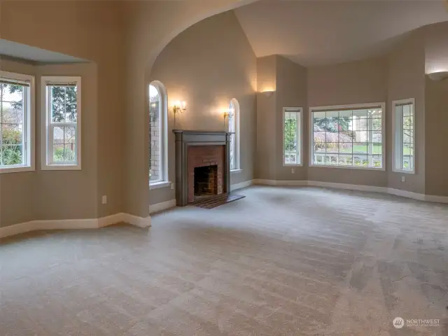 Dining room looking into the Living Room