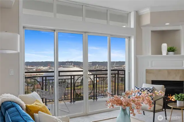 Living Room: Where the Windows Are Big and the Views Are Bigger!
