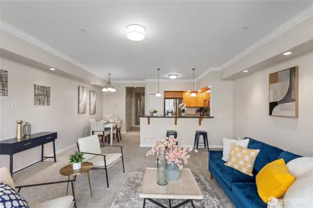 Living Room – Perfect for Netflix, Naps, or Anything in Between!