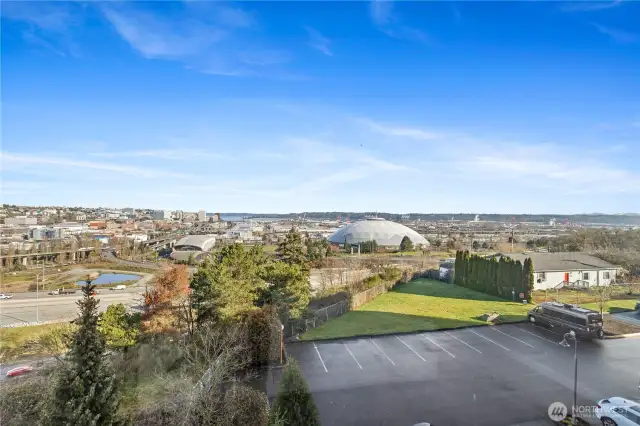 Aerial View – Where Convenience Meets the Clouds – Freeway, Train, and Tacoma Dome Just Minutes Away!