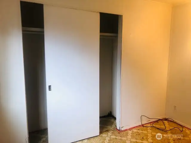 Bedroom #2 - carpets have been removed.