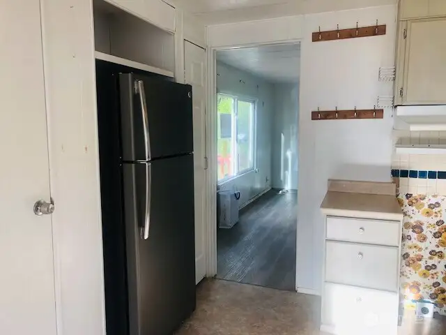 Looking back toward the living room.