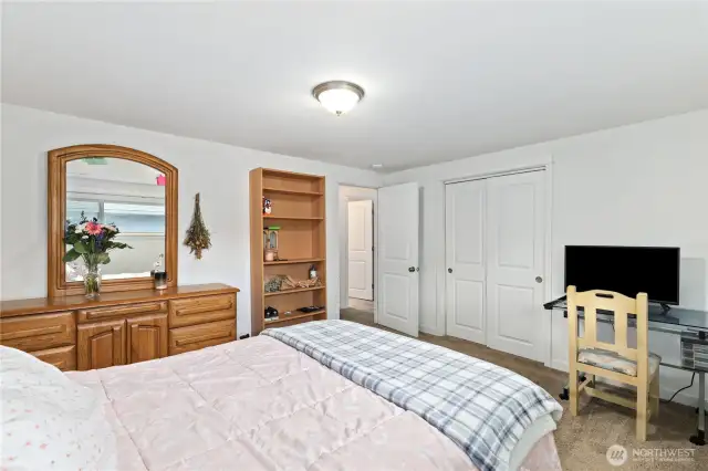 Spacious bedroom