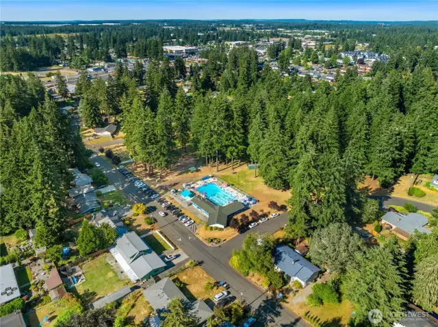 Community park and pool. No HOA fee in community